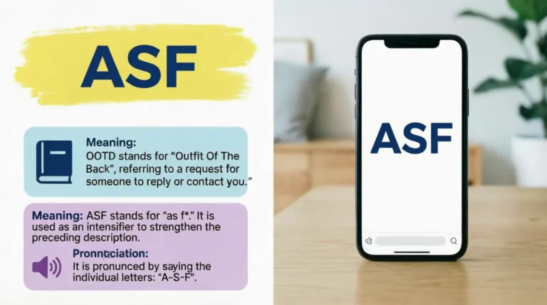What Does ASF Mean in Text