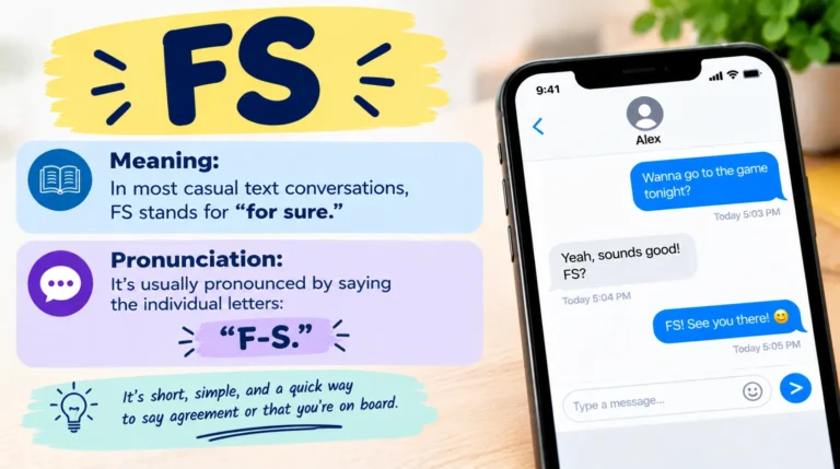 What Does FS Mean in Text