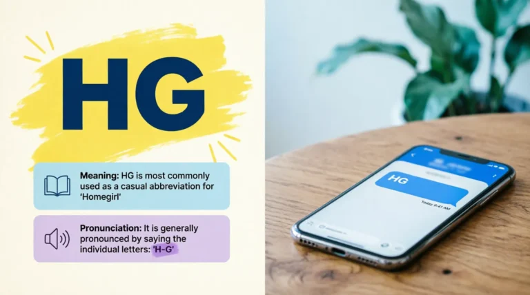 What Does HG Mean in Text