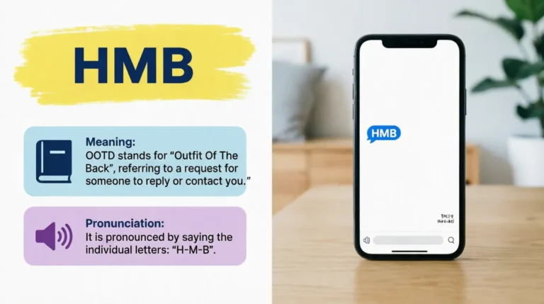 What Does HMB Mean in Text