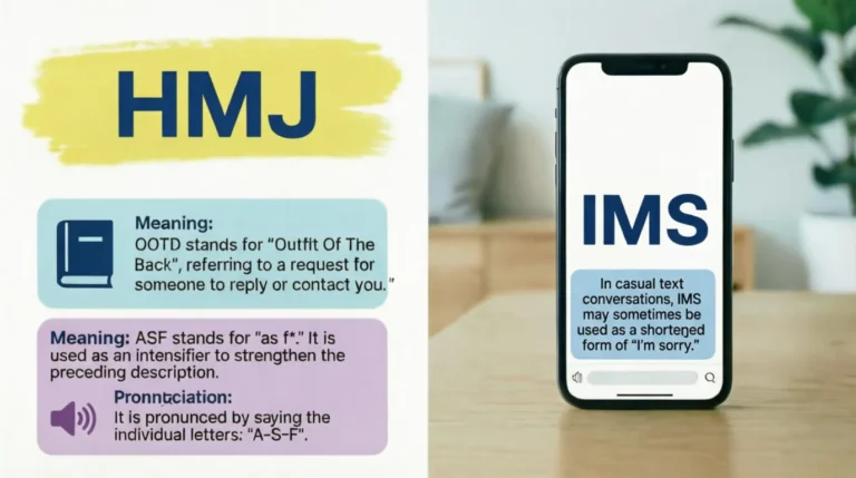 What Does IMS Mean in Text