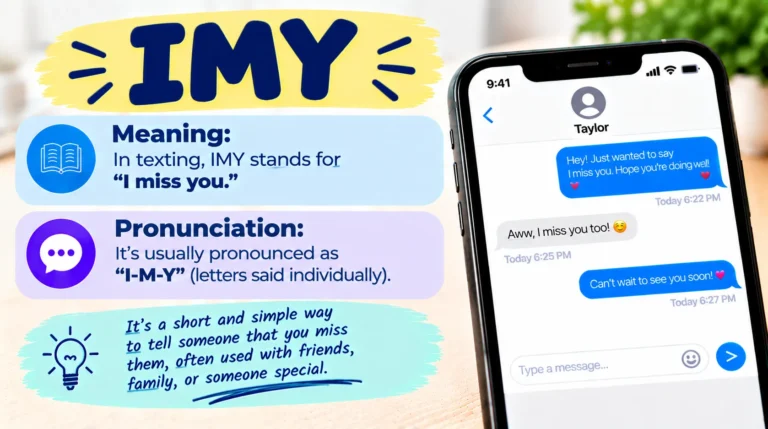 What Does IMY Mean in Text