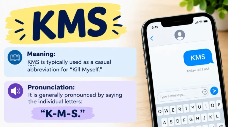 What Does KMS Mean in Text