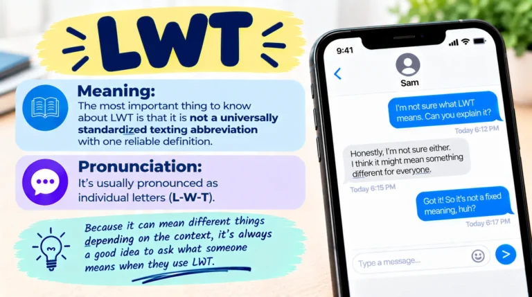 What Does LWT Mean in Text