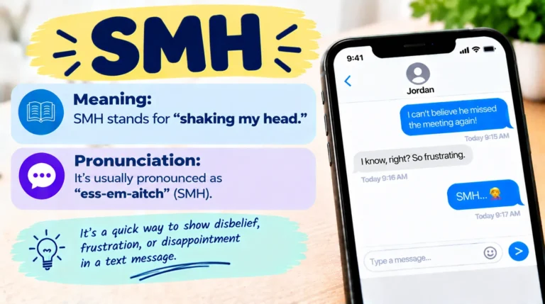 What Does SMH Mean in a Text