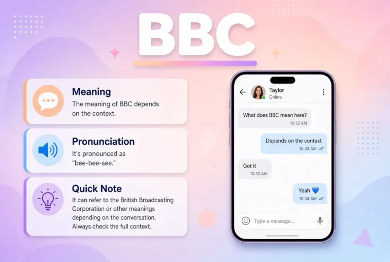What Does BBC Mean in Text