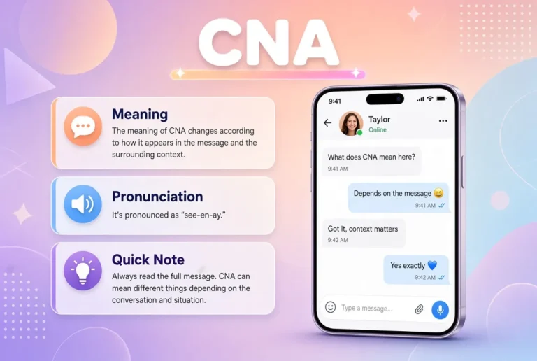 What Does CNA Mean in Text