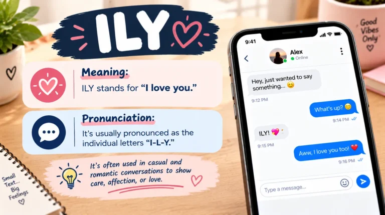 What Does ILY Mean in Text