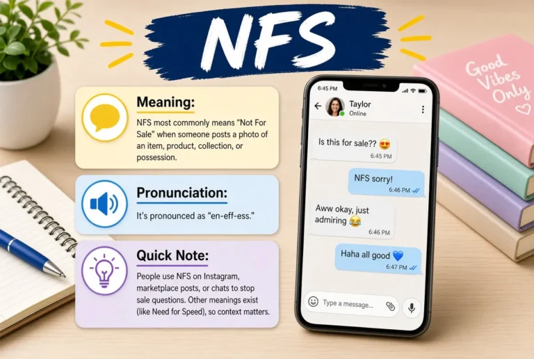 What Does NFS Mean in Text