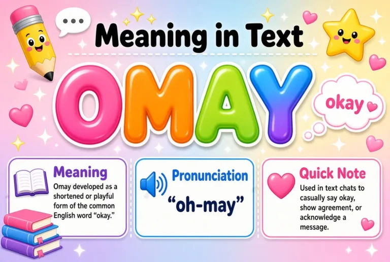 What Does “Omay” Mean in Text