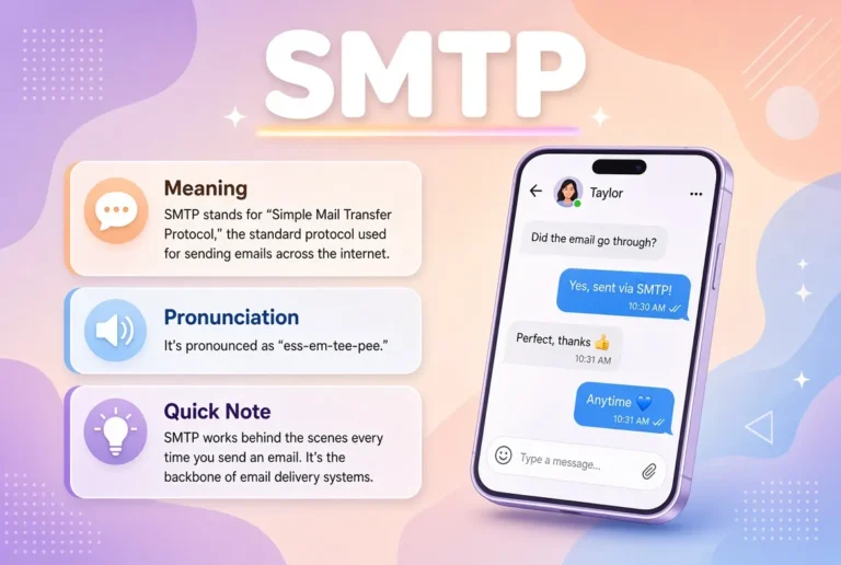 What Does SMTP Mean